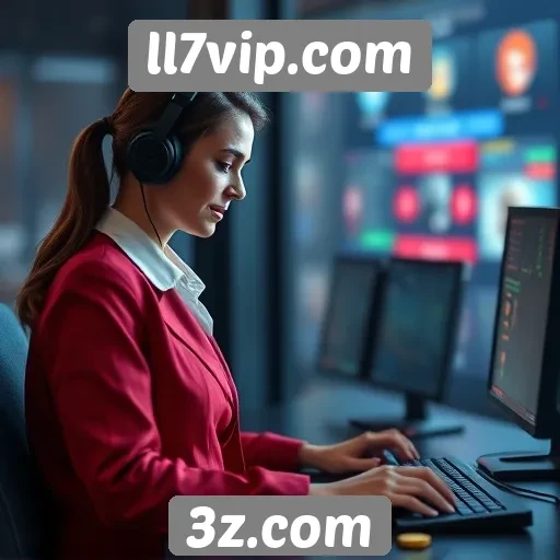 Funcionalidade do suporte ao cliente em ll7vip.com
